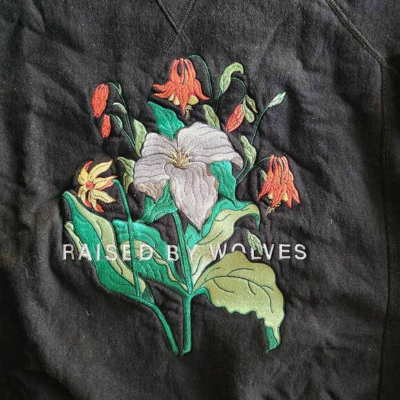 Raised by Wolves Trillium Crewneck Sweatshirt - 2019 - Black - Sz S - Picture 4 of 11